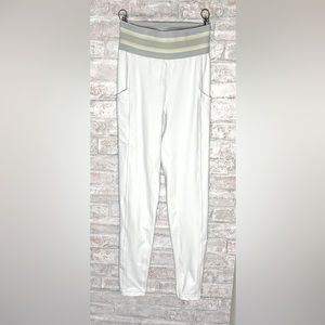 Aerie Chill.Play.Move White Leggings Size S